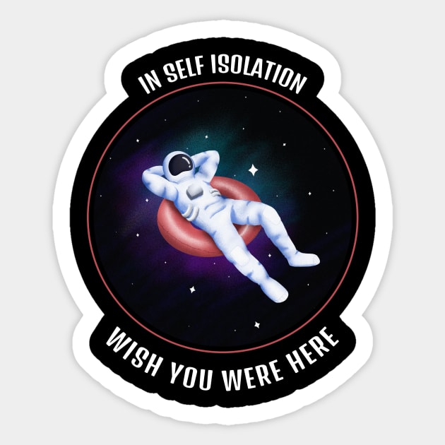 Isolation Sticker by MangoJonesLife